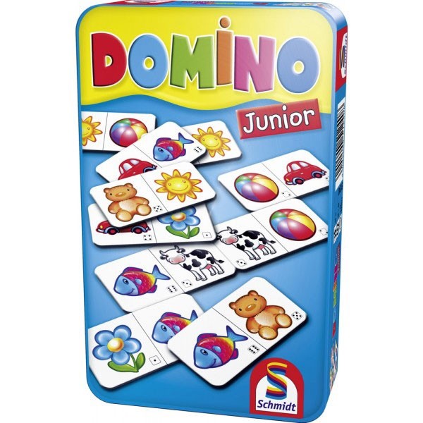 Thumbnail - Schmidt Spiele Mitbringspiel Domino Junior Kinderspiel Spiel Neu