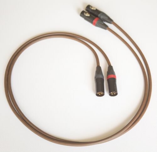 Belden 8402 w/ Neutrik Gold XLR, Audiophile High-End XLR Interconnect Cable Pair - Bild 4 von 7