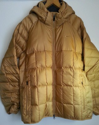 gold padded coat