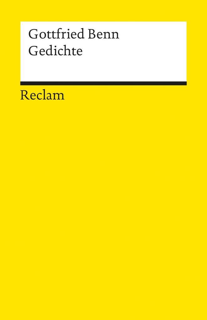Thumbnail - Gedichte | Gottfried Benn | 2012 | Deutsch