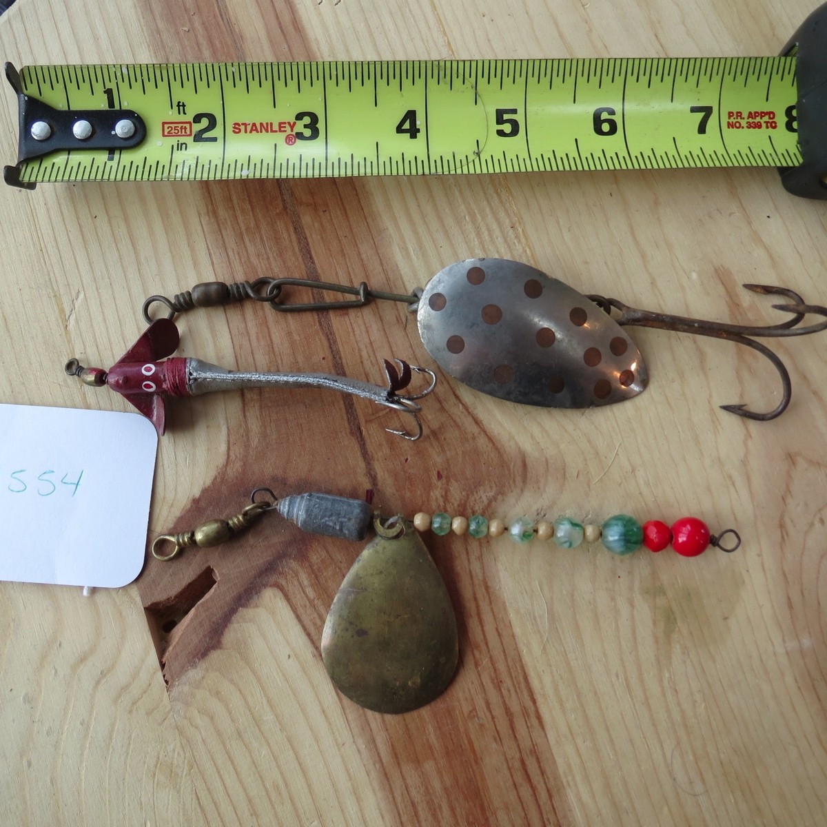 Vintage Devon fishing lure, Pflueger and others (lot#9554 Vintage Devon fishing lure, Pflueger and others (lot#9554