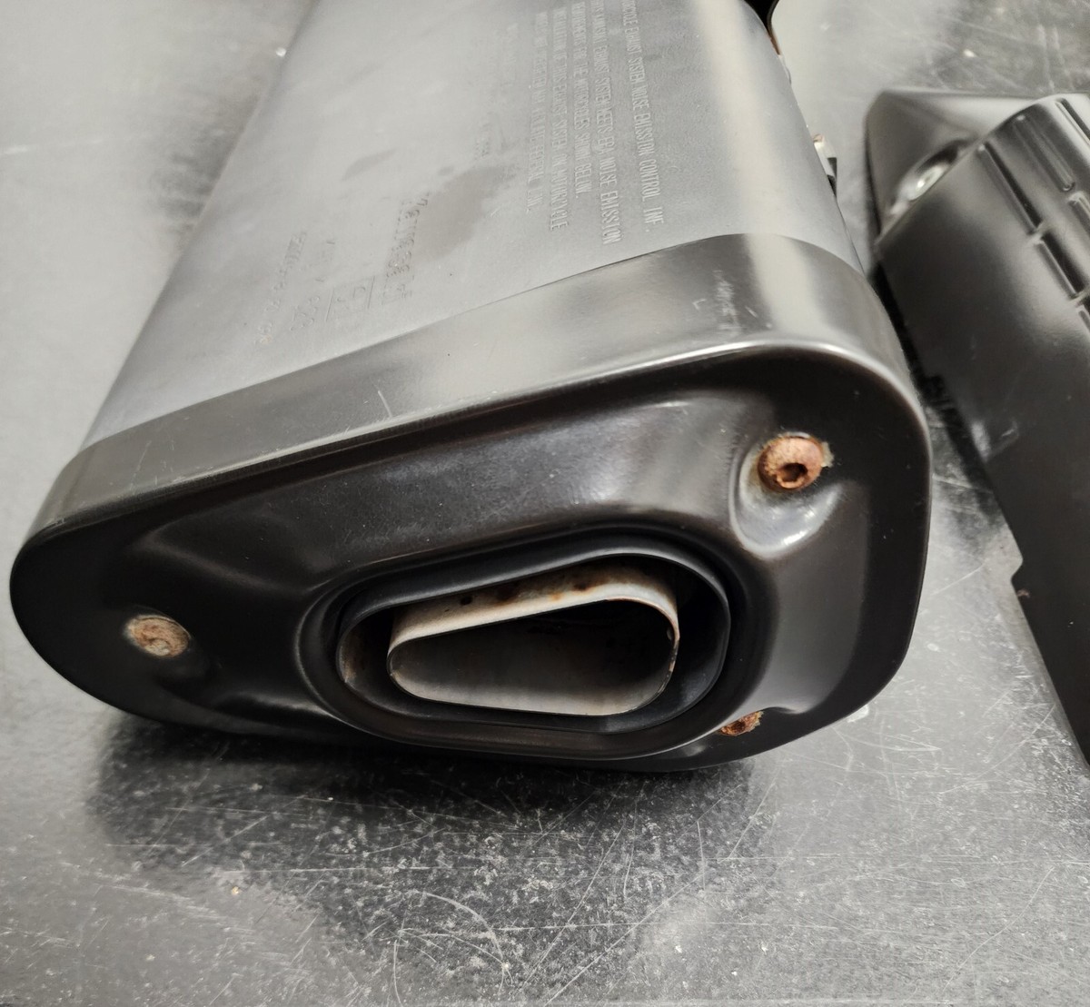 2013-2024 Kawasaki ZX-6R 636 OEM Stock Exhaust Muffler