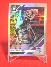 De'Aaron Fox Holo Optic Donruss 2019-20 NBA basketball Card #57