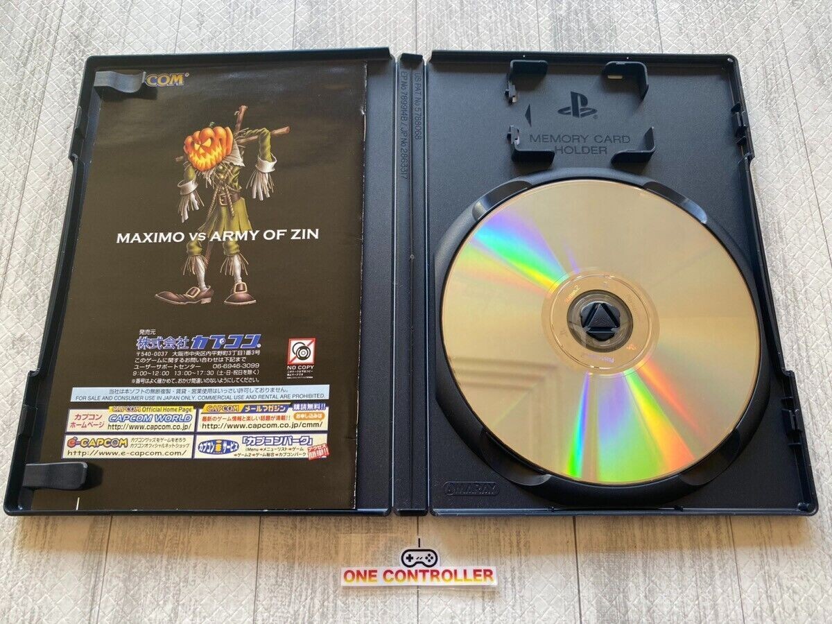 SONY PS2 Maximo & Mr .Incredible & Project Altered Beast & Robots