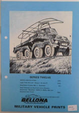 Bellona Military Vehicle Prints. Series Twelve