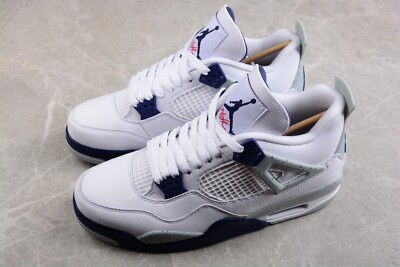 Size 13 - Jordan 4 Retro Mid Midnight Navy for sale online