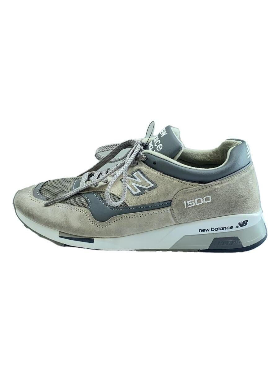 NEW BALANCE M1500PGL Low Top Sneakers Made in England US8 Gray Maroon Used