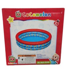 Cocomelon Pool 40in, Age 2 Has 3 Safety Rings - BRAND NEW