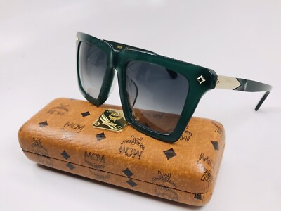New MCM 602S 315 Green & Gold Sunglasses 55mm with MCM Case  display picture 3