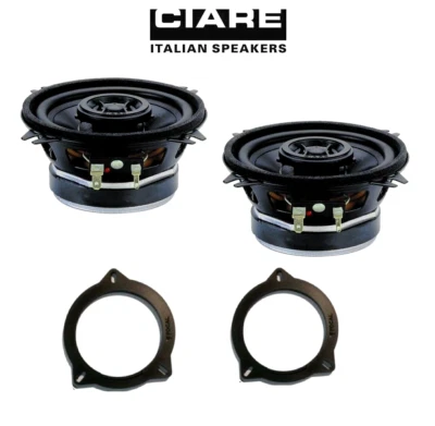 CIARE CXE104 Kit 2 casse 10cm PER BMW ALTOPARLANTI + SUPPORTI ANT/POST AUTO