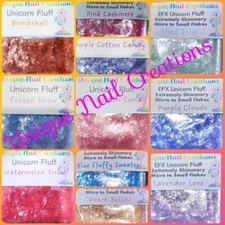 EFX Cosmic ETREME Shimmer Unicorn Fluff ~You Choose•Nail Art•Face•Festival•USA