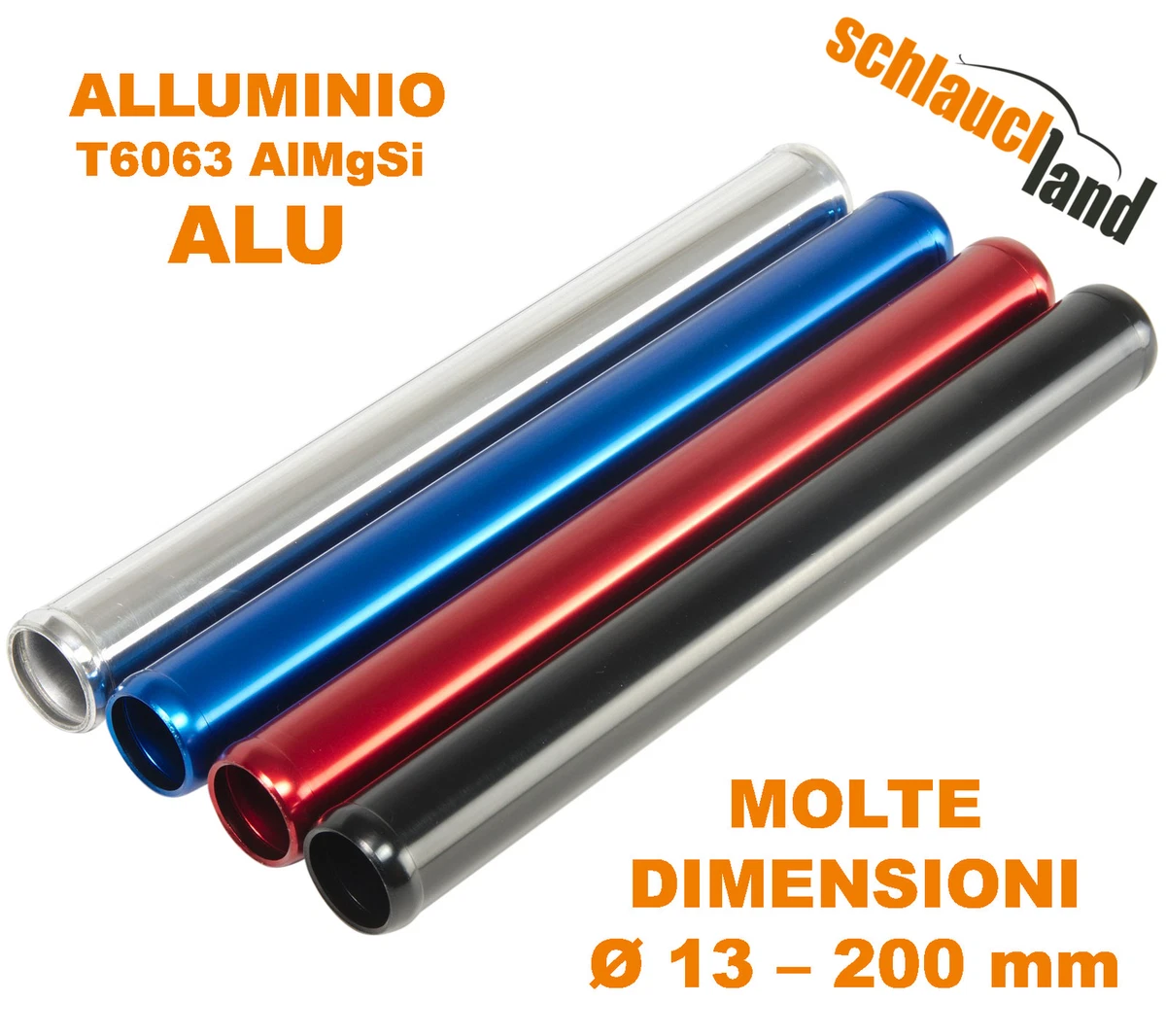 DMiotech 2pz (22mm OD X 20mm ID) Tubo Tondo In Alluminio 6063 Lunghezza