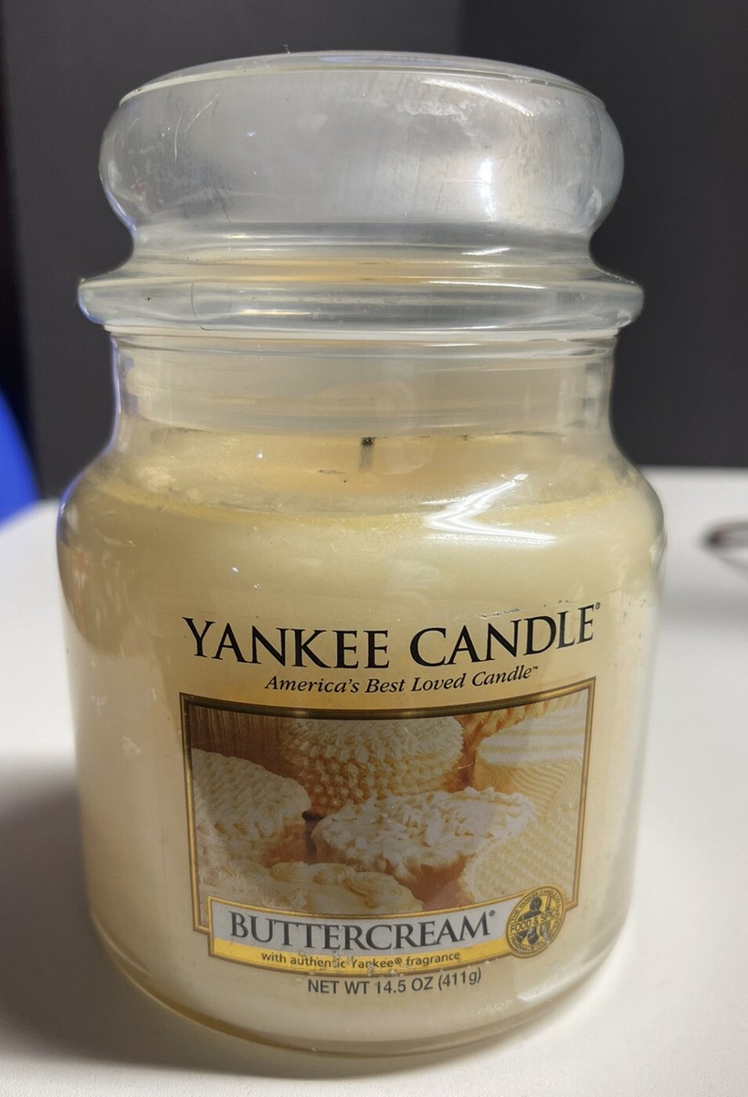 Yankee Candle ButterCream Scented Candle 14.5 oz