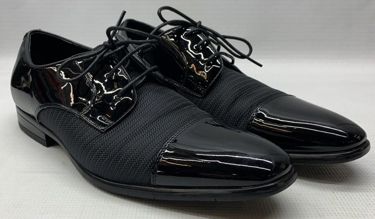 Man's Oxfords Stacy Adams Pharaoh Cap Toe Oxford 9M Black Lace-up