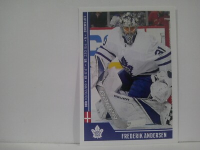2018-19 Panini NHL Sticker Collection Album Stickers Frederik Andersen ...