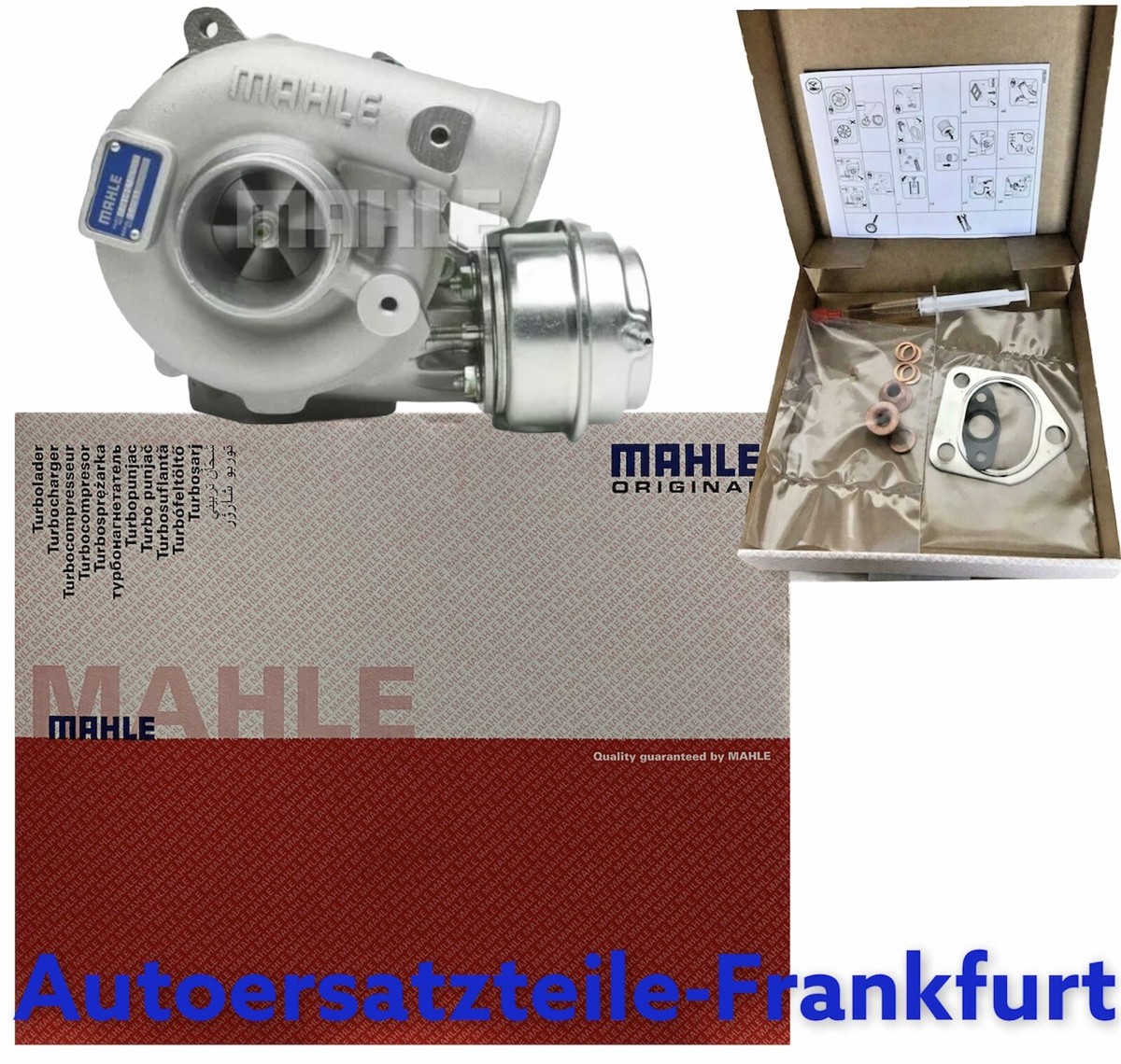 ORIGINAL MAHLE Turbolader BMW 5er E60 E61 E39 + 1er E87 + 3er E46  