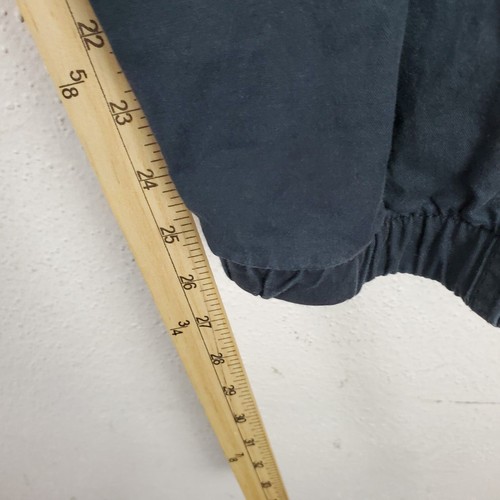 Gap Lounge Pants Mens Medium Black Comfort Drawstring Waist Tapered Leg - Picture 9 of 11