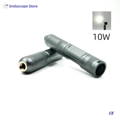 Mini Portable Handheld LED 10W Endoscope Light Source Water-proof For ENT