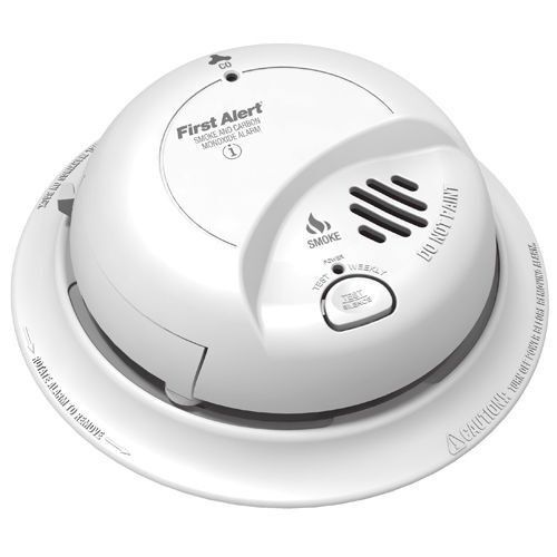 NEW First Alert SC9120B Combined Carbon Monoxide & Smoke Alarm AC Power, Battery - Picture 1 of 3