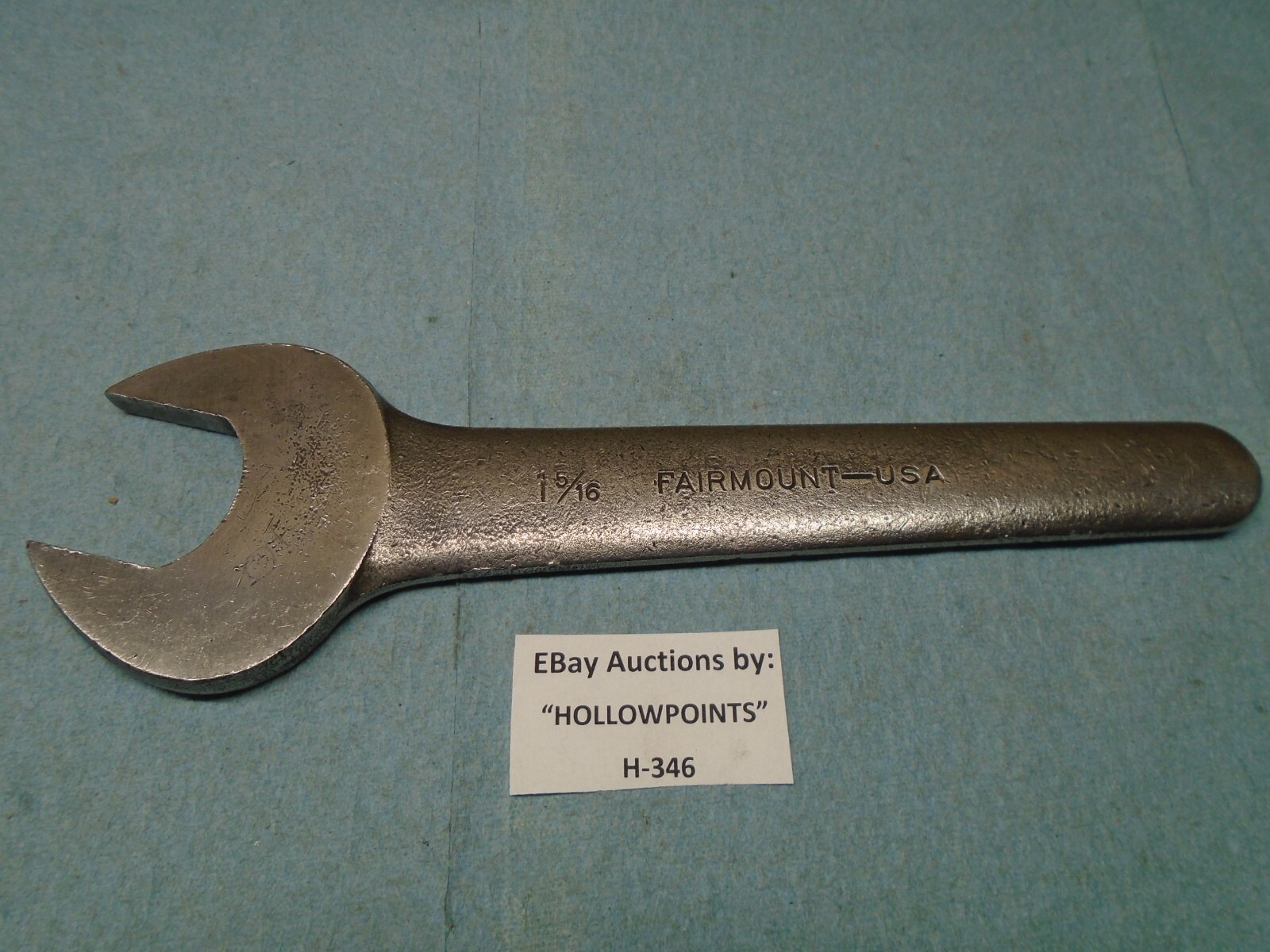 Fairmount USA 608A Pump Service Hydraulic Wrench 15/16" 93/4L .355