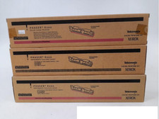 3- Factory Sealed Xerox Phaser Color Printer Toner Cartridges 1-Black- 2-Magenta