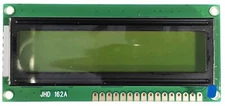 16×2 Dot Matrix Backlit LCD Module with Driver & Controller, 80×36×9.5mm