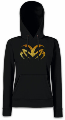 SYMBOL OF ARIES Damen Hoodie Kapuzenpullover Sign Logo Insignia Stargate Zeichen