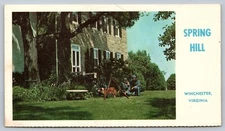 Potomac Edison Issued - Winchester VA - Spring Hill - Soldiers - Dog - Hospital