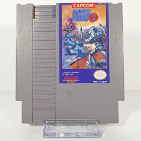 Mega Man 3 III Nintendo NES completo di scatola CIB con inserti - testato