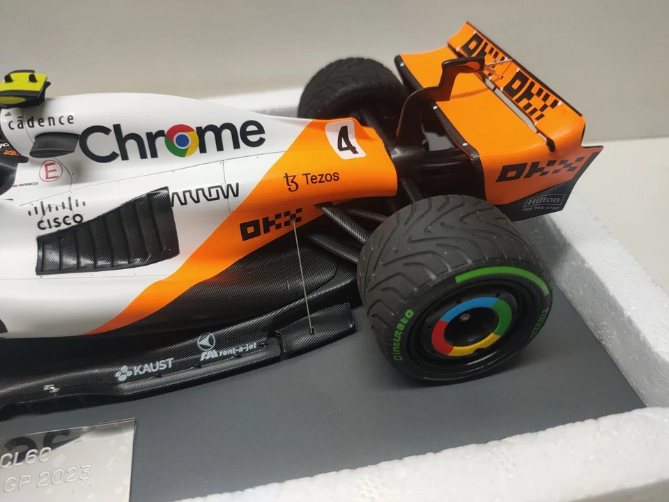 McLaren MCL60 Norris Monaco GP 2023 1/18 Minichamps - Photo 3/4