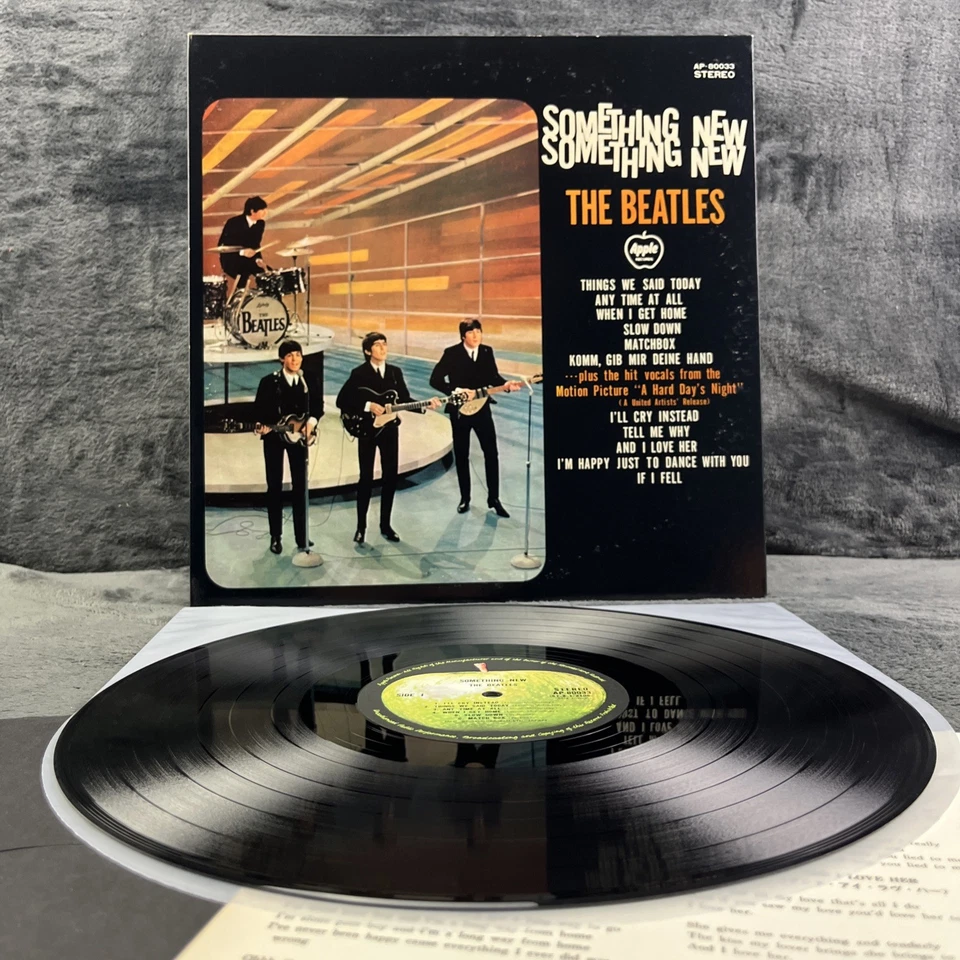 Beatles – Something New Japan Pressing LP Vinyl Record Schallplatte AP-80033 - Bild 2 von 4
