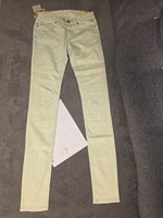 Nr.29 Replay Luz Damen Jeans Skinny W27 L34 GrüN Neu Mit Etikett