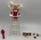 Vintage 1997 Mattel “Eatin' Fun Kelly” Play Set - Baby Sister of Barbie #18582