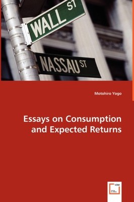 Yogo - Essays on Consumption and Expected Returns - New paperback or s - X555z