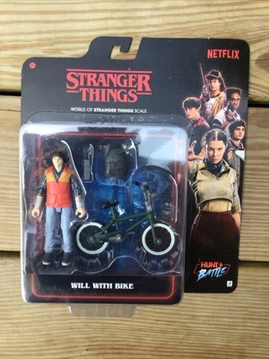 Netflix Stranger Things Will With Bike Action Figure Hunt & Battle Jazwares