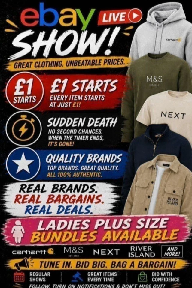 Brand New Ex High Street Clothing