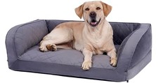Orthopedic Dog Bed Couch for Large Dogs, Waterproof XL Memory Foam Pet Beds