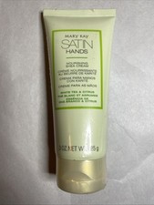 Mary Kay Satin Hands 3oz White Tea Citrus Nourishing Shea Hand Cream NEW SEALED