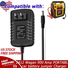   WALL charger AC adapter for 2412 Wagan 900 Amp PORTABLE car battery jumper
