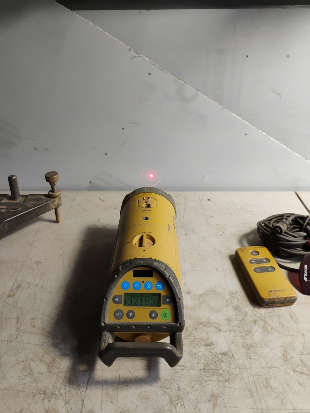 Topcon TP-L4AV Red Beam Pipe Laser