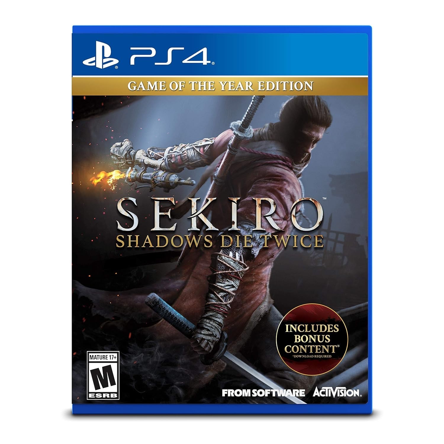 Sekiro: Shadows Die Twice Game of the Year - Playstation 4 - Brand New