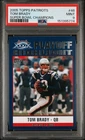 2005 TOPPS PATRIOTS SUPER BOWL CHAMPIONS #46 TOM BRADY PSA 9
