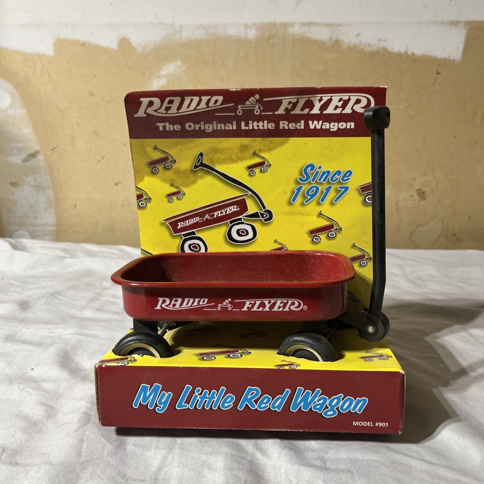 Miniature 7" RADIO FLYER Original My Little Red Wagon NEW In