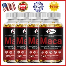 Organic macagen capsules help functional immune emotional antioxidant properties