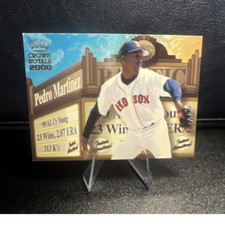 Pacific 2000 Crown Royale Pedro Martinez #6 99 AL Cy Young Red Sox