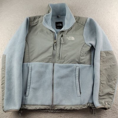 The North Face Denali Fleece Jacket Blue Gray Women's Medium Full Zip Gorpcore