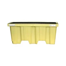 Enpac 5222-Ye Drum Spill Containment Pallet, 66Gal, Yllw