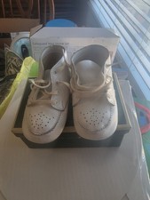 Vintage Stride Rite Baby Shoes White Size 3