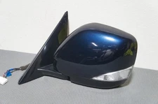 2017-2021 NISSAN ARMADA LEFT HAND DRIVER SIDE POWER SIDE MIRROR BLUE SIGNAL