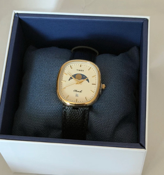 Timex x Noah Oval Moon Phase Watch Black Gold No Tariffs In US